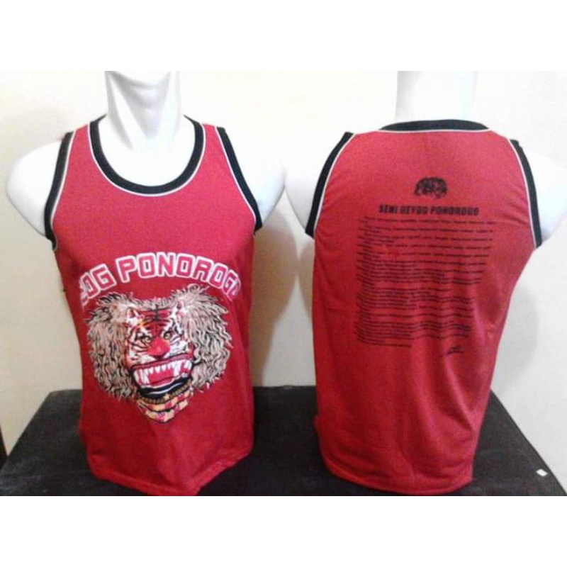 kaos singlet reog