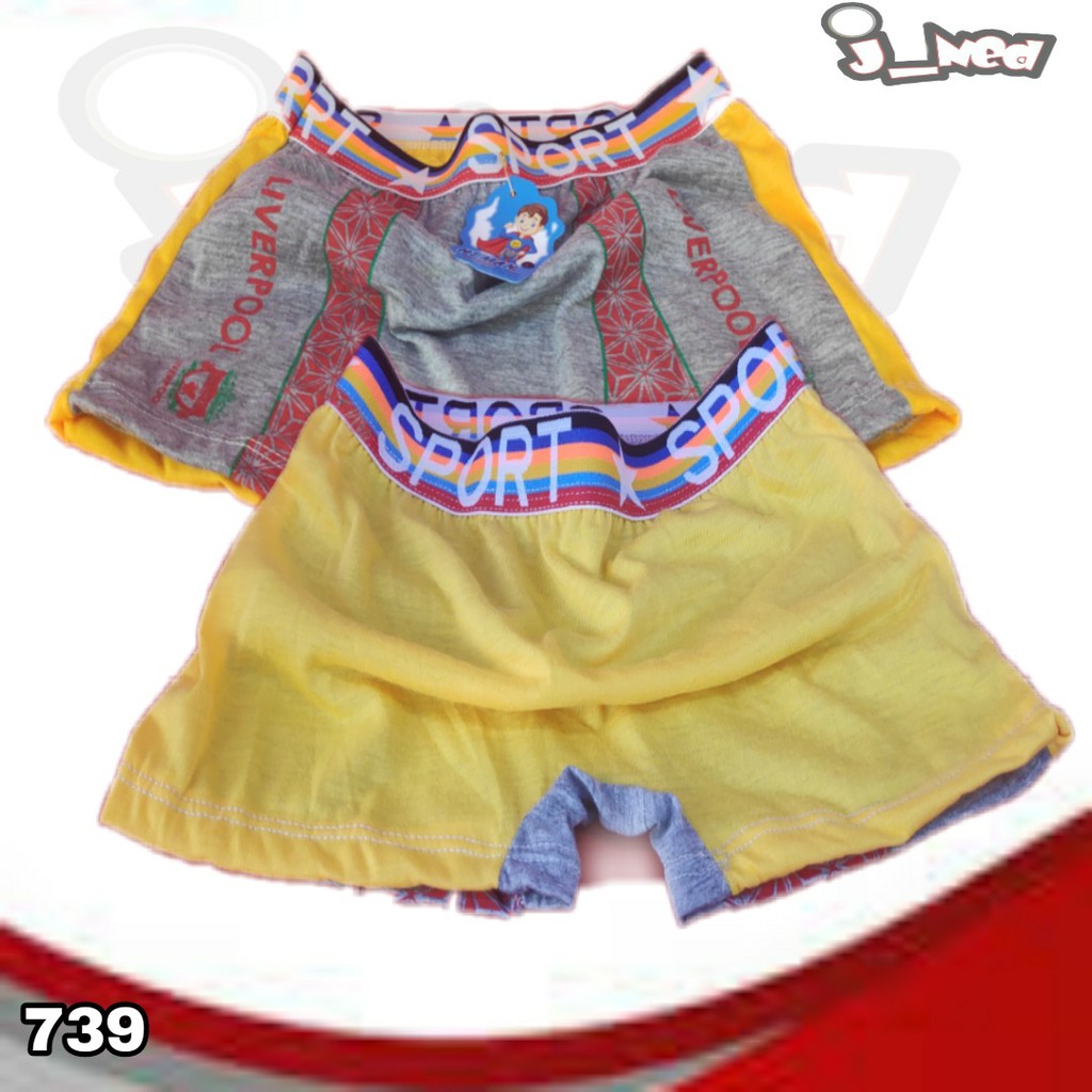 J739 CD BOXER ANAK COWOK HT MAN KIDS S-L HT MAN 0239 CELANA DALAM BOXER ANAK