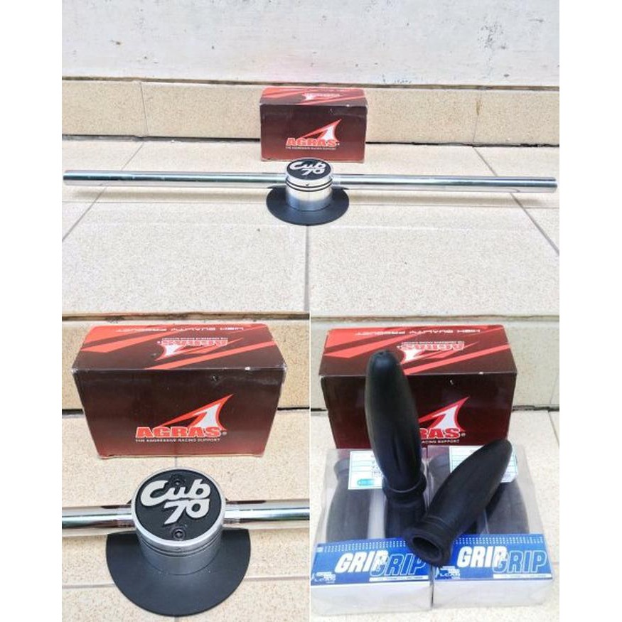 Unik Dudukan Raiser dan Stang Bengkok- Lurus Street cub onderdil Limited