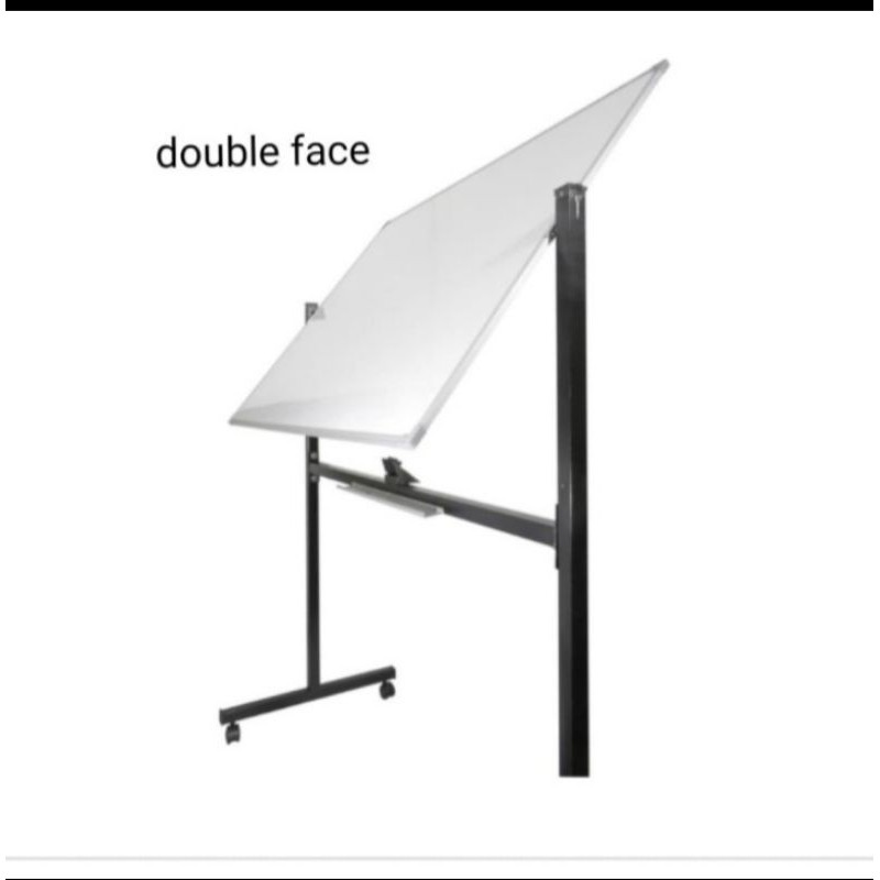 whiteboard standing double face 90x120