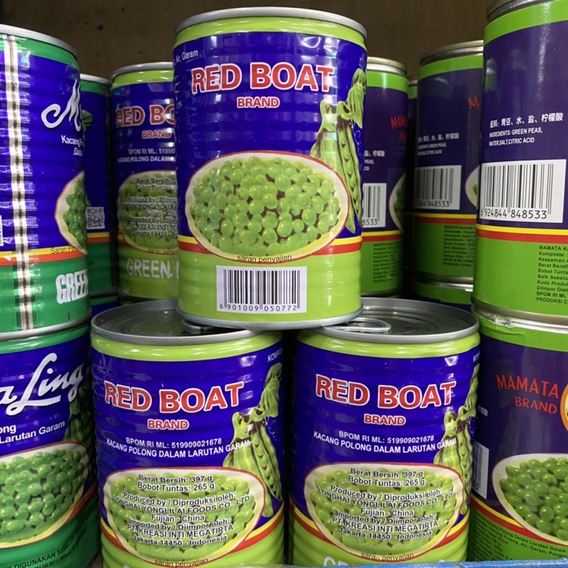

(397gr) Red Boat Brand/ Kacang Polong/ Green Peas