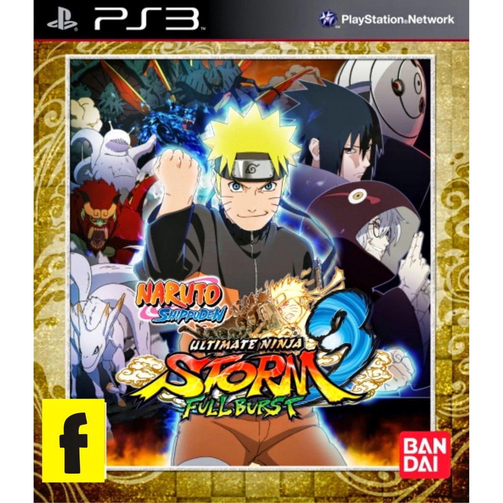 DVD Kaset Game PS3 PKG Multiman HEN Naruto Shippuden Ultimate Ninja STORM 3 Full Burst FULL DLC