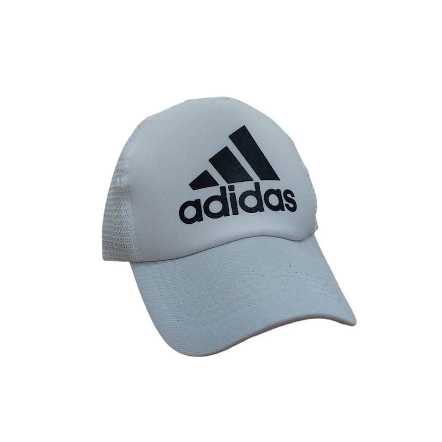 Topi Jaring Sablon Sport Adidas Unisex Remaja Dewasa