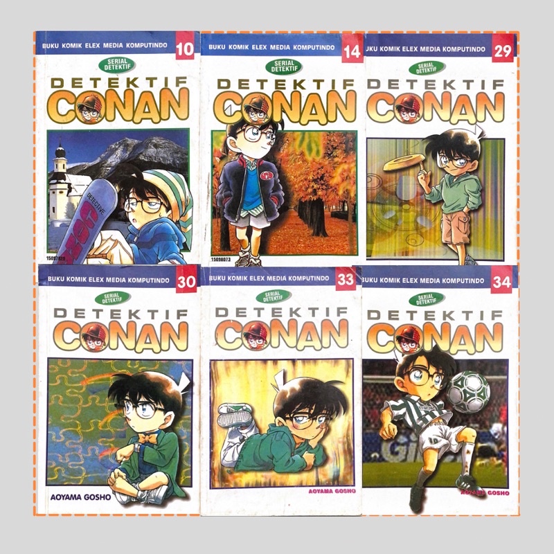 Jual Buku Cerita Komik Detektif Detective Conan Serial Detektif ...