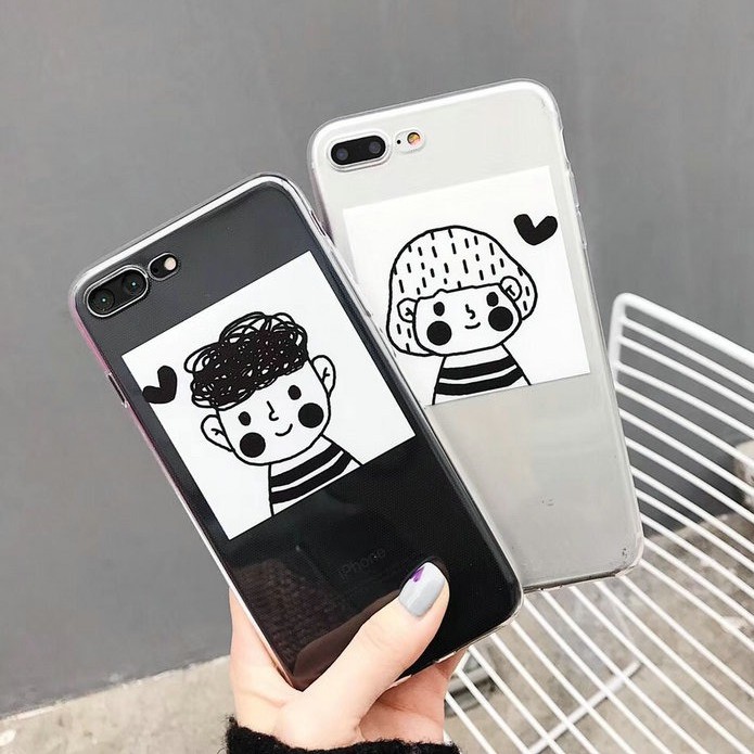 couple anticrack case iphone samsung a6 plus j4 plus oppo