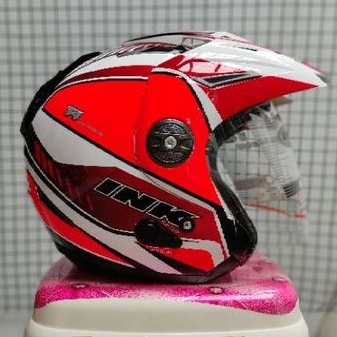 HELM INK T 1 ORIGINAL RED WHITE PREMIUM