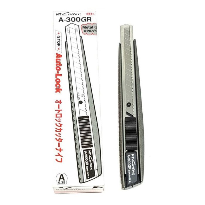 

NT Cutter A-300GR BESI CUTTER KATER Japan Best Quality
