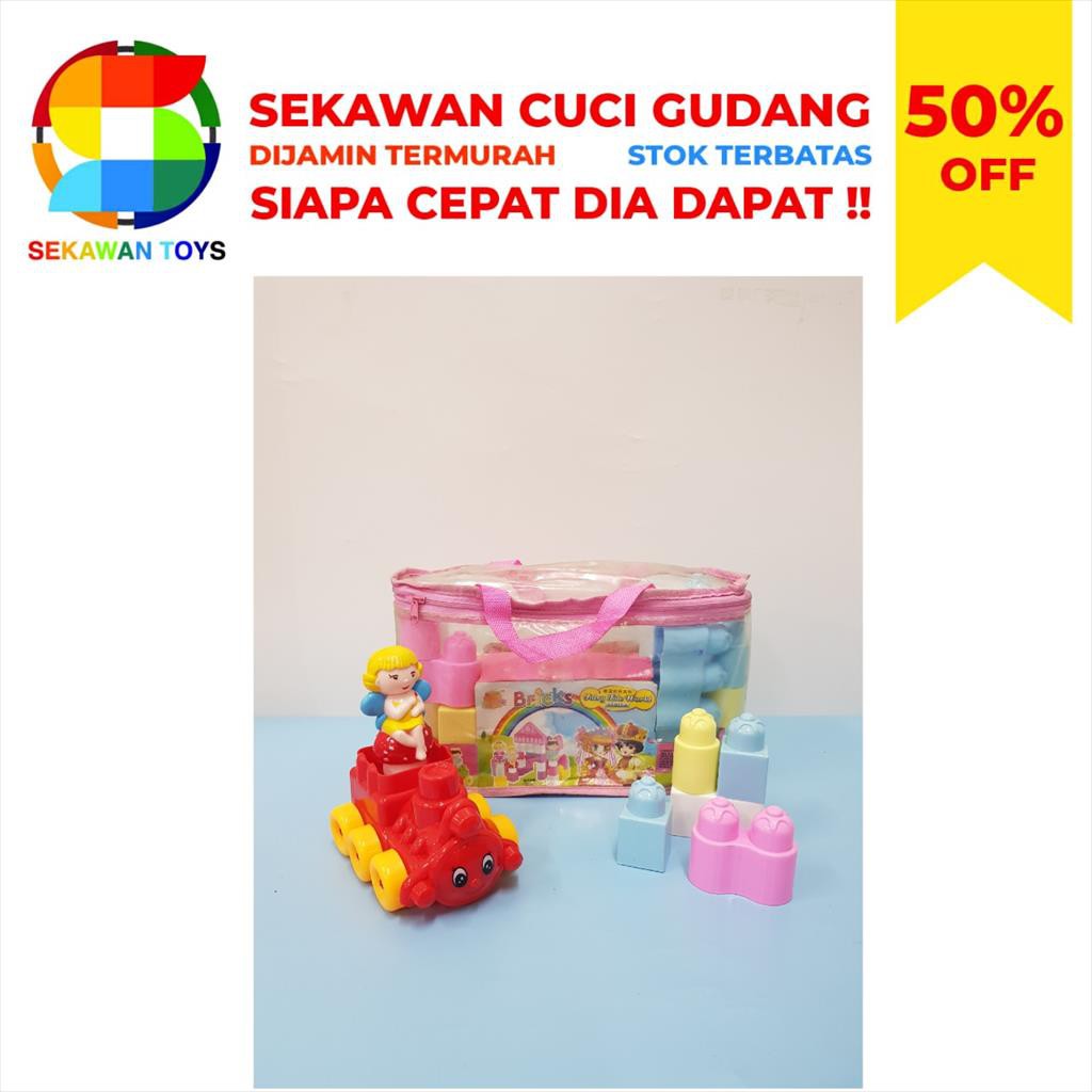 Mainan Anak Block / Mainan  Anak Block Bricks Fire SEKAWAN SALE