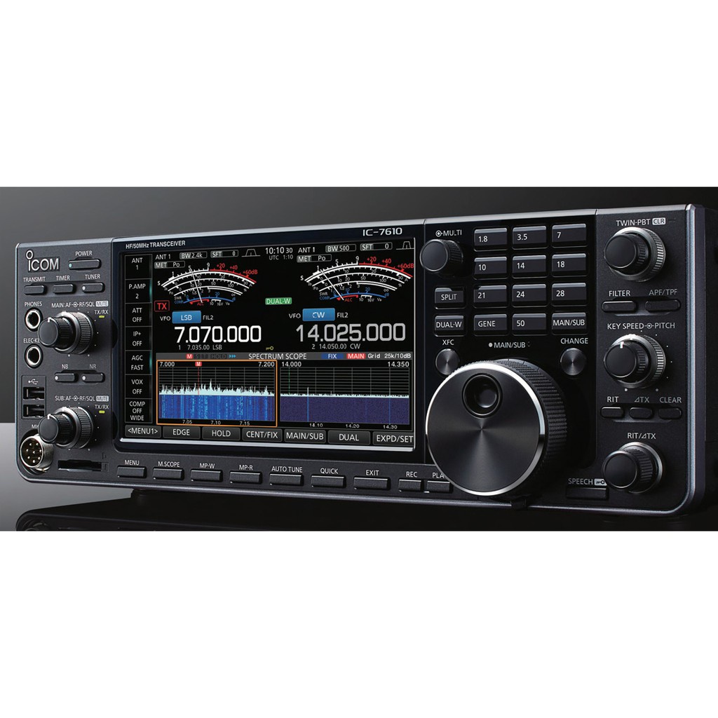 Icom IC-7610 Transceiver Radio HF 50MHz All Mode SSB SDR