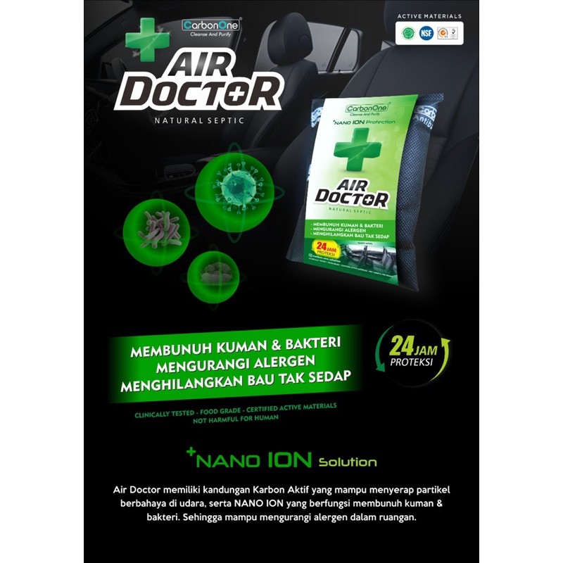 Karbon Aktif Anti Bau Anti bakteri Mobil Air Doctor