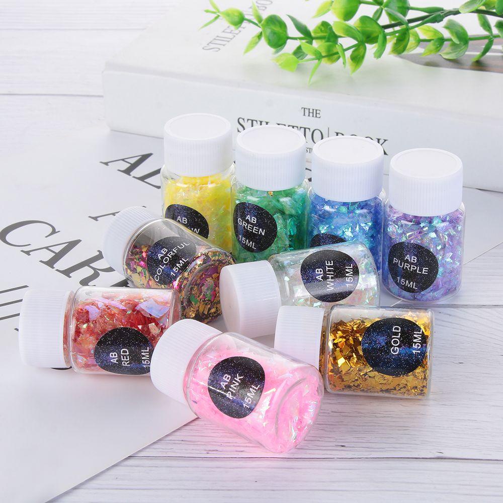 R-bunga Shell Pecah Potongan Fashion Buatan Tangan Silikon Cetakan Berkedip Puing Membuat Perhiasan Kristal uv Aksesoris