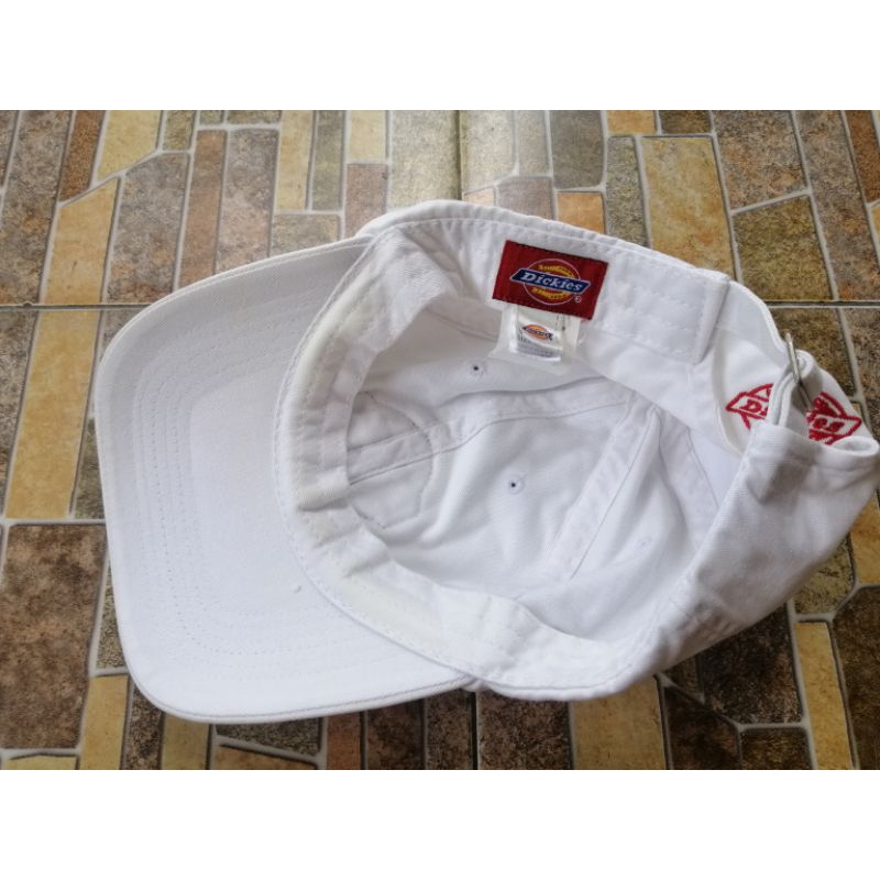 jual topi dickies putih