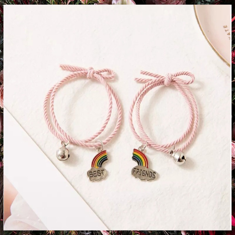 Gelang persahabatan couple 2 orang Best friends 1 set 2 pcs