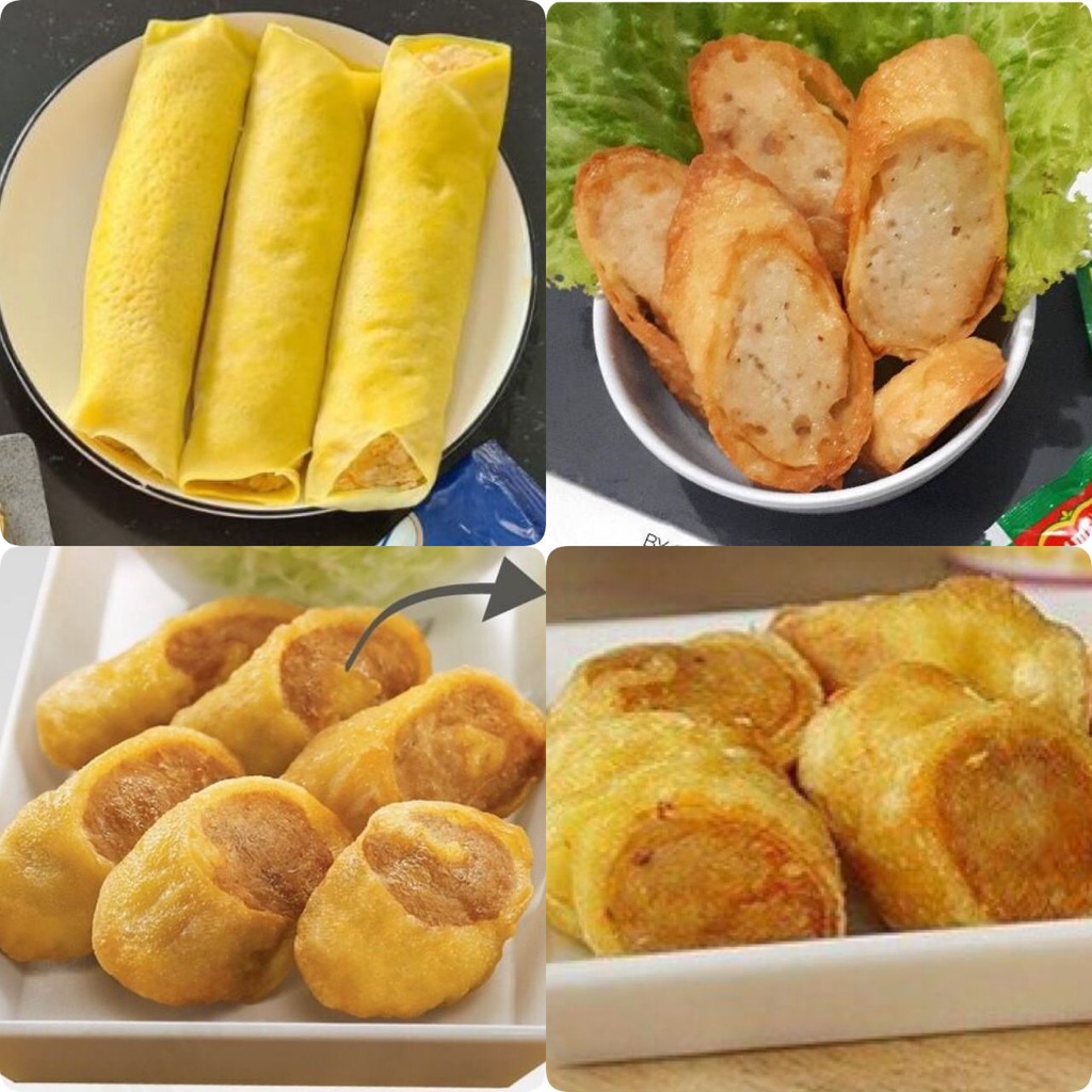 Jual EGG ROLL ( EGG CHICKEN ROLL) HOMEMADE isi 3 ROLL - BENTO FROZEN
