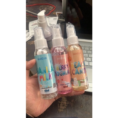 Basicclub Bodymist 100ml - Parfum Murah BPOM Basic Club Body Mist | LAFALOVA x VICHIRA Roll On 6ml Inspired Parfume