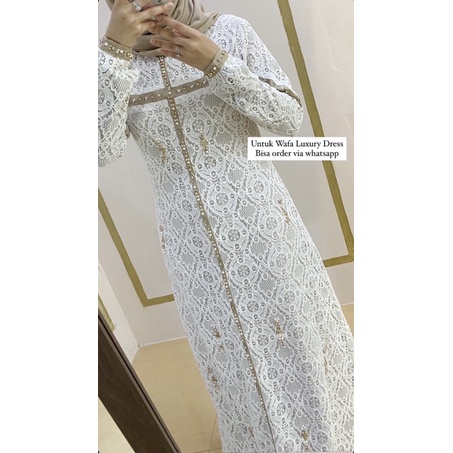 wafa luxury dress zeen by zii|jastip|dresselegan|