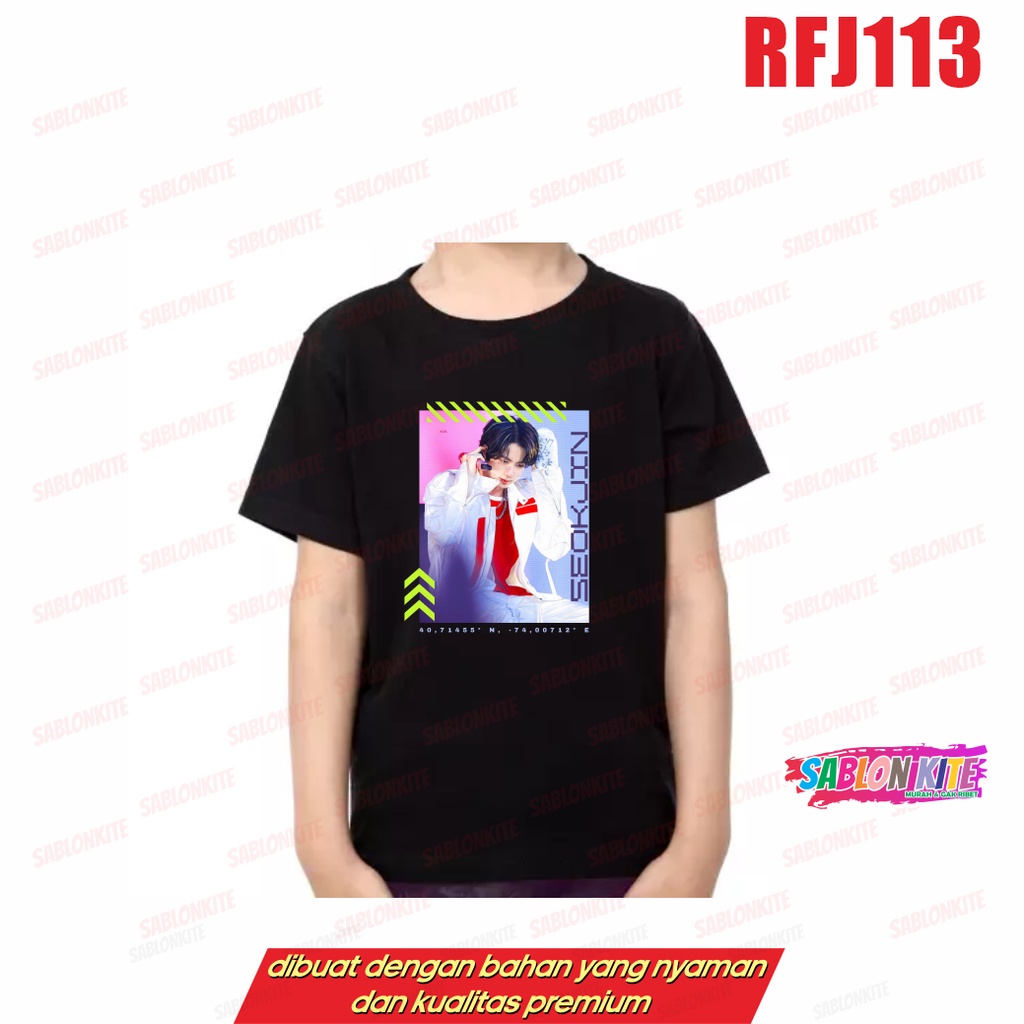 MURAH!!! KAOS KPOP SEOKJIN JIN KPOP RFJ113 UNISEX