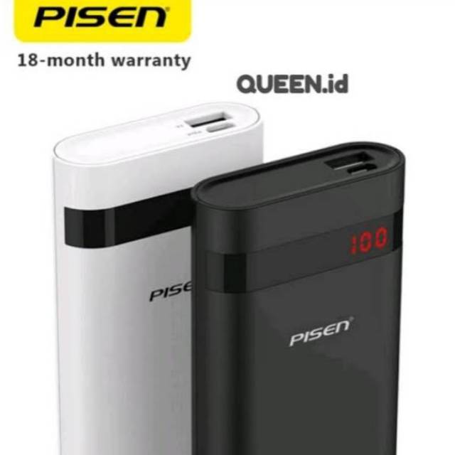 Power   bank PISEN II LED 10000 mAh / Pisen 10000 mAh