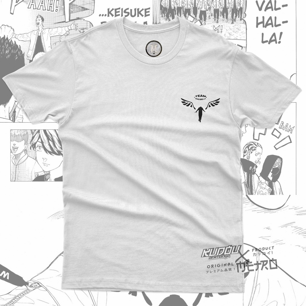 Kaos Team Valhalla Tokyo Manji Anime Tokyo Revengers Manga Premium Unisex