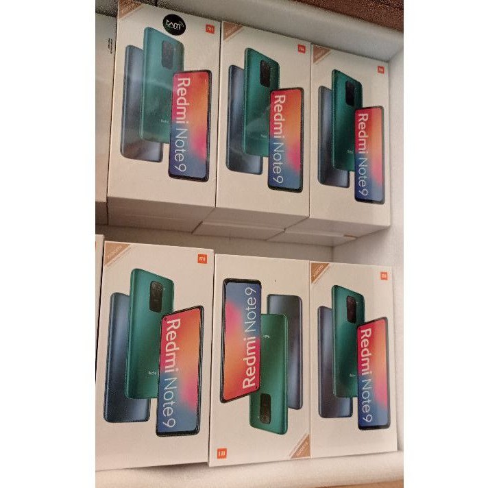 Redmi note 9 ram 6gb / 128gb