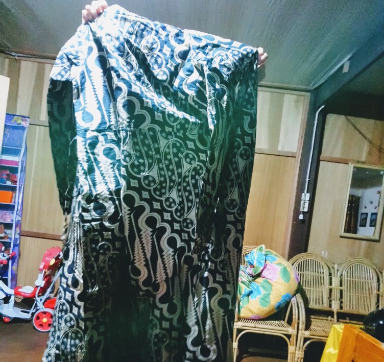 Ms Gamis Batik Sriwedari Maxi Bumil / Busui Katun Halus Allsize Termurah