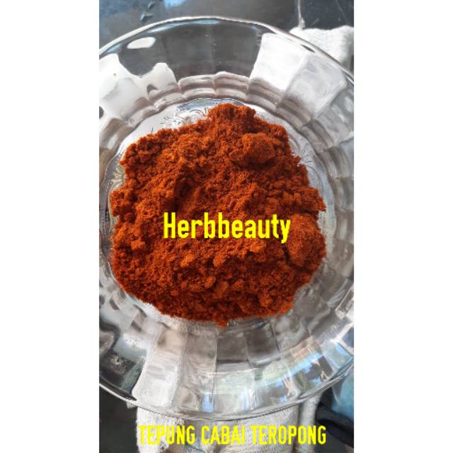 

Tepung Cabai Teropong / Red Chili Powder 250 gram