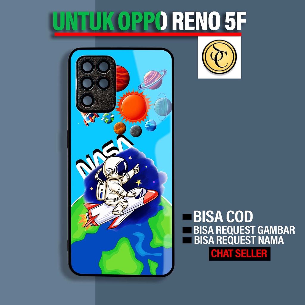 Case Oppo Reno 5F - Case Glossy Reno 5F [ Astronasa ] - Hardcase Oppo Reno 5F - Softcase Oppo Reno 5