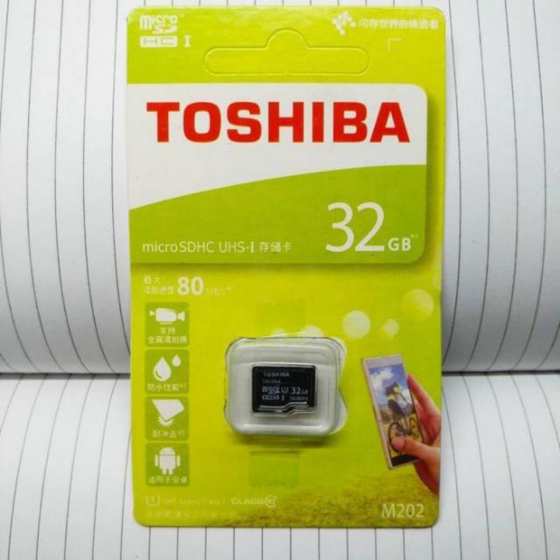 Micro SD Toshiba 32GB-Kartu Memory Card 32GB - Micro SD Toshiba