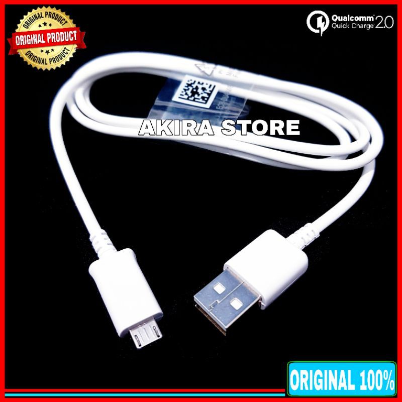 Kabel Data USB Samsung Galaxy A3 A5 A7 ORIGINAL 100% Fast Charging micro USB