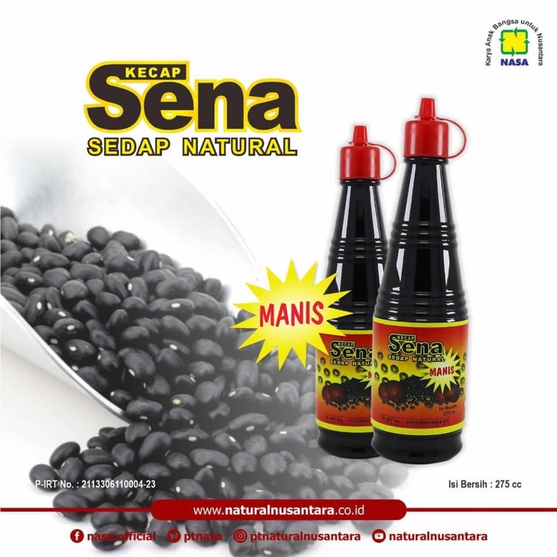 

Kecap sena sedap natural