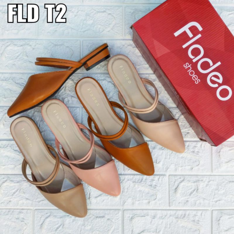 SANDAL SELOP WANITA / SANDAL BUSTONG WANITA FLADEO BRANDED MATAHARI MURAH BBALLYG