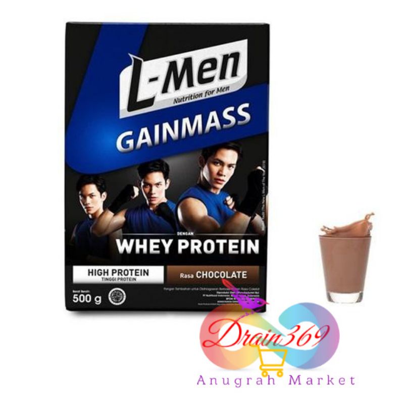 

L-Men Gain Mass Chocolate 500gr