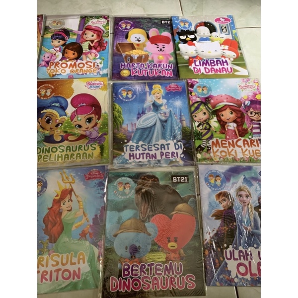 BUKU CERITA | BUKU BACA ANAK MILENIAL WITH KACAMATA 3D