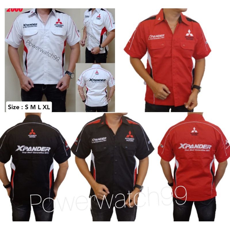 kemeja otomotif bordir baju komunitas xpander