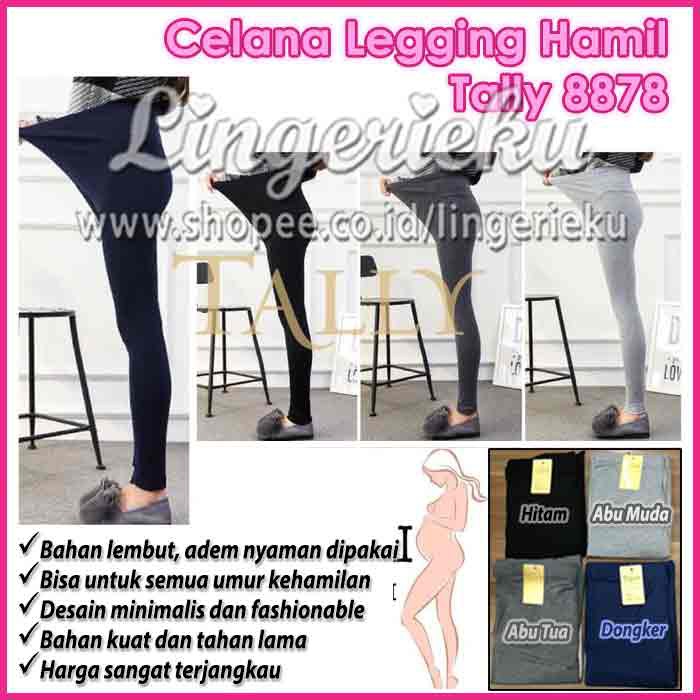 Tally 8878 DAN 8851 Celana Legging Panjang Ibu Hamil / Maternity Legging Nyaman Dan Murah