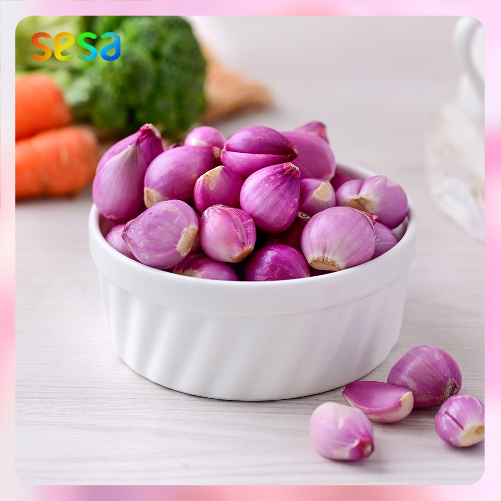 

BAWANG MERAH Kupas 250gr - Rempah Bumbu Dasar