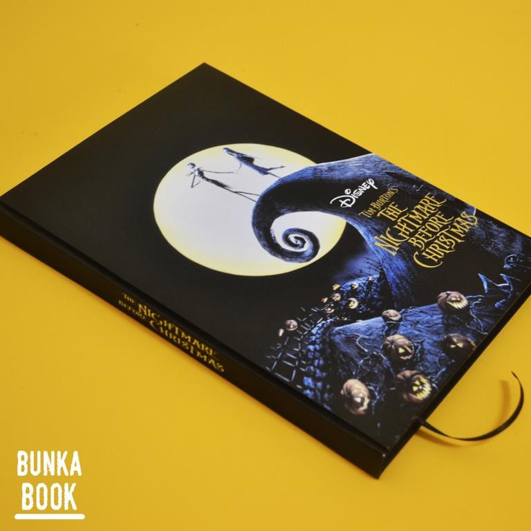 

Note Book The Nightmare Before Christmas Hardcover A5 Buku Tulis Catatan Note Agenda Planner Jurnal