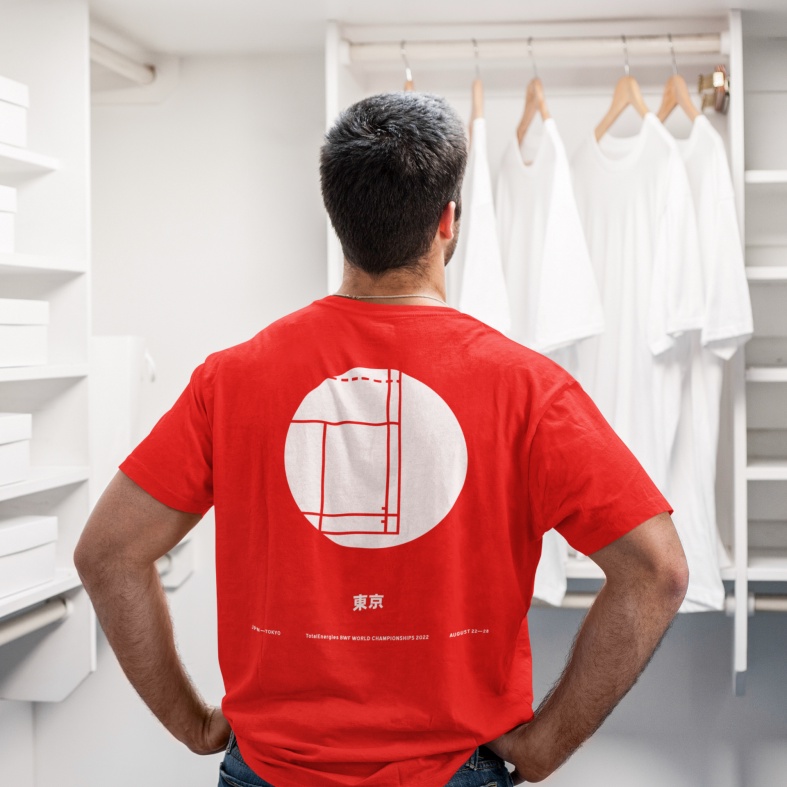 Kaos BWF World Championships 2022/kaos Yonex/baju badminton