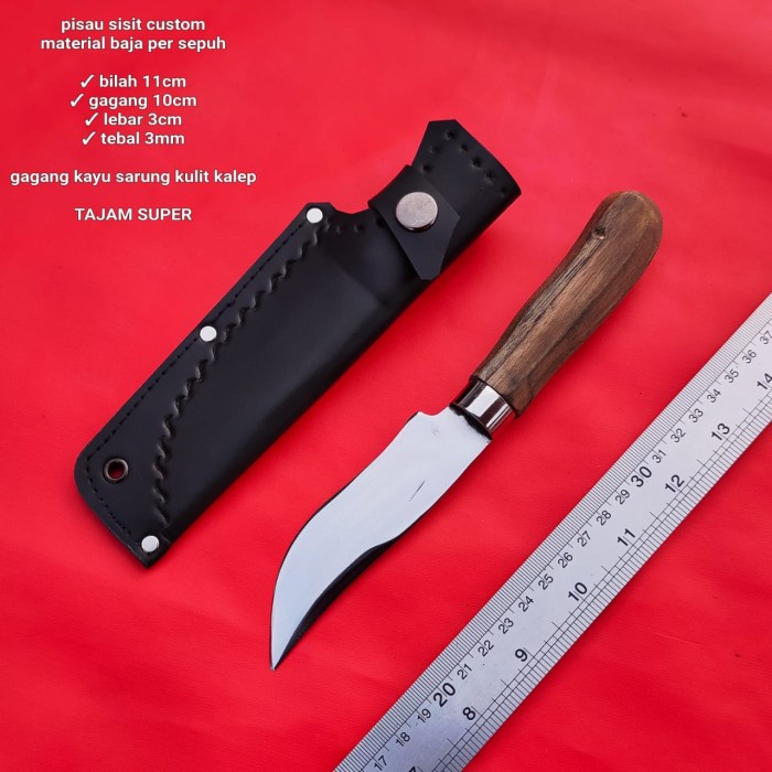 Pisau Seset Kulit - Pisau Kecil Multifungsi Seset Sisit Tajam - Vivistecolection