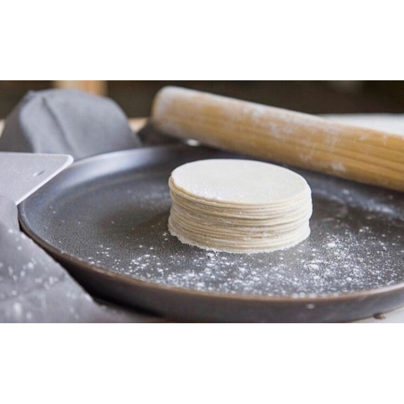 Kulit Dimsum Isi 50 Lembar Diameter 10cm Kulit Pangsit Kulit Gyoza Kulit Hakau Halal