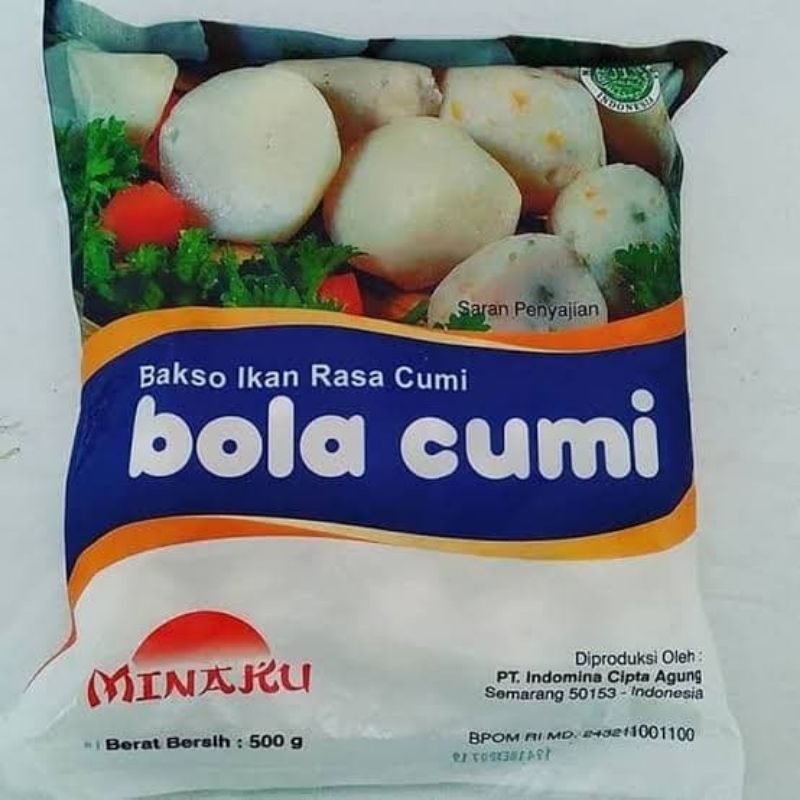 

BOLA CUMI MINAKU 200/500GR