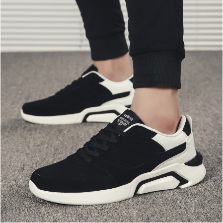 Sports Shoes Men S Korean Style Breathable Tide Shoes Student Casual Running Shoes Shopee Indonesia