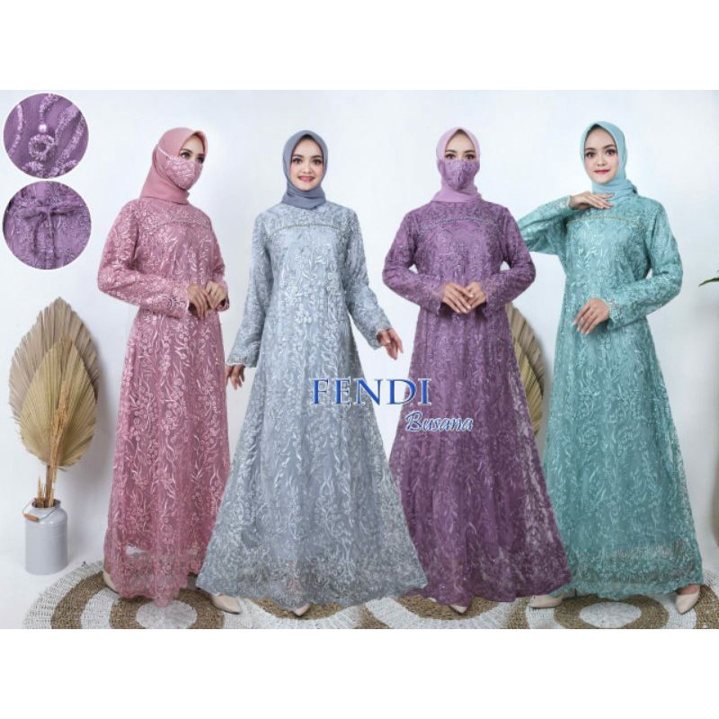 Gamis tile bordir