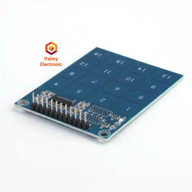 TTP229 Modul Capacitive sensor digital 16 tombol untuk arduino