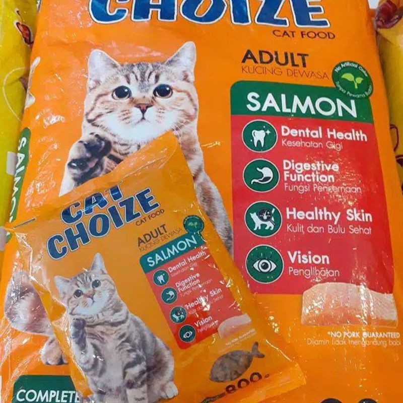 CAT CHOIZE TUNA SALMON 8KG Makanan Kucing