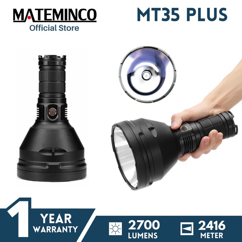 Mateminco MT35 Plus Cree XHP35HI 2700 Lumen 2416 Meter