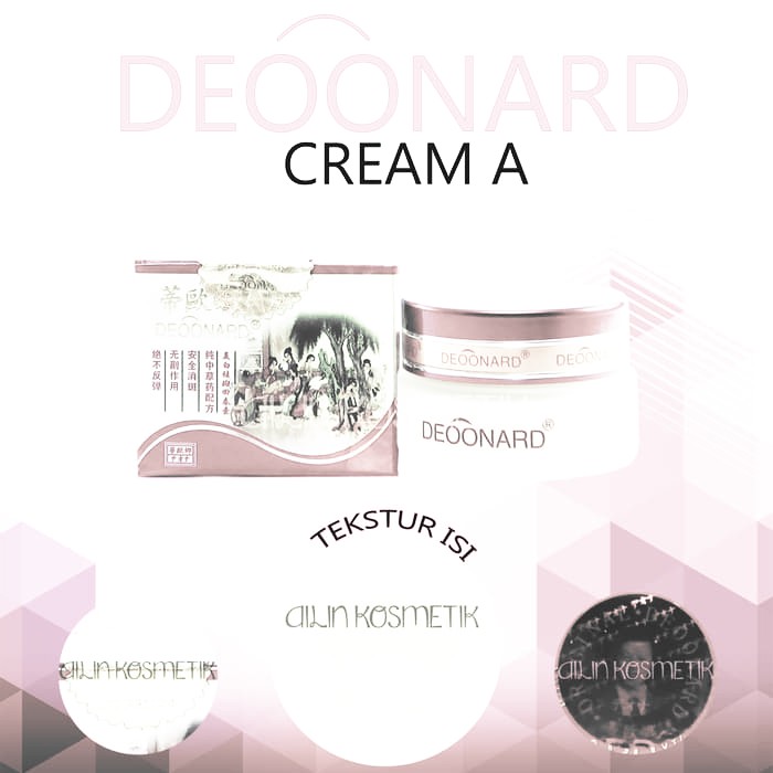 Terbaru Deoonard merah red bleaching Day only 20gr ( A ) Original