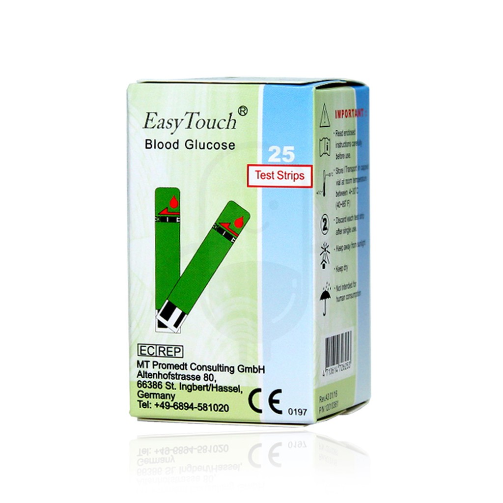 EASY TOUCH Strip gula darah asam urat cholesterol / refill Easy touch / isi ulang strip Easy touch