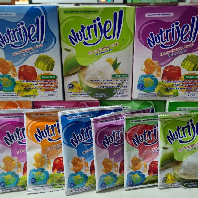 

Nutrijell Agar Agar Rasa, 15gram - PCS