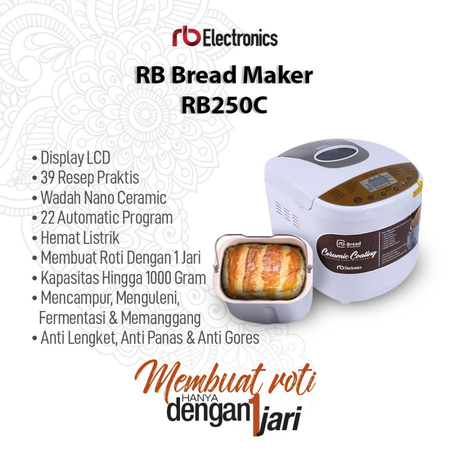 RB BREAD RB250C Bread Maker